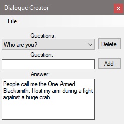 Dialogue Creator